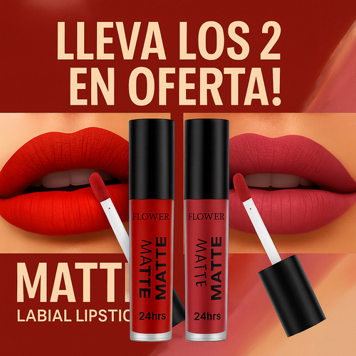 LABIAL MATE DE LARGA DURACIÓN | LIVSTICK™