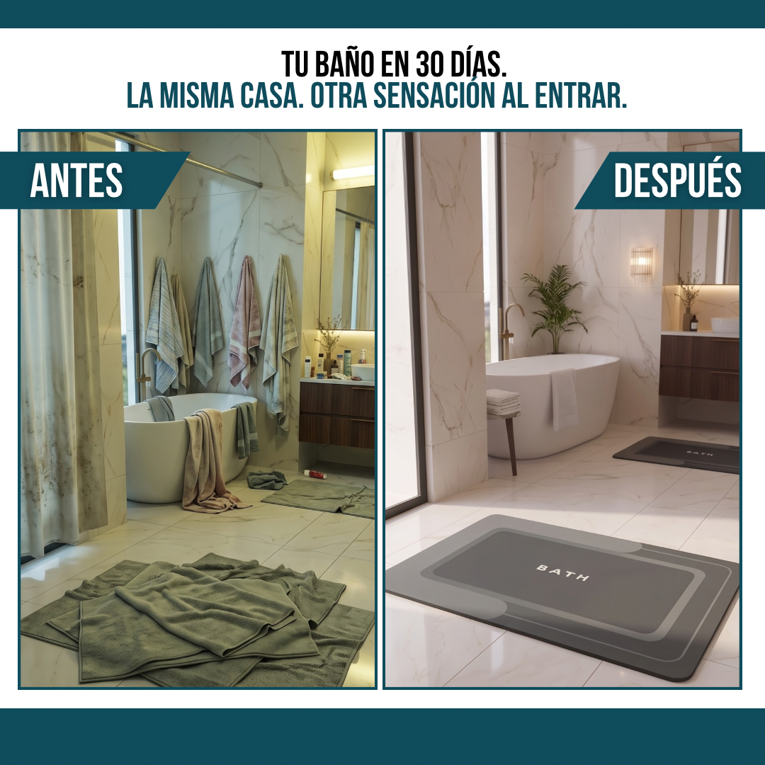 2X1 ALFOMBRAS ABSORBENTES PARA BAÑO DRYVA™