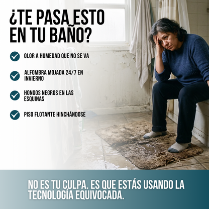 2X1 ALFOMBRAS ABSORBENTES PARA BAÑO DRYVA™