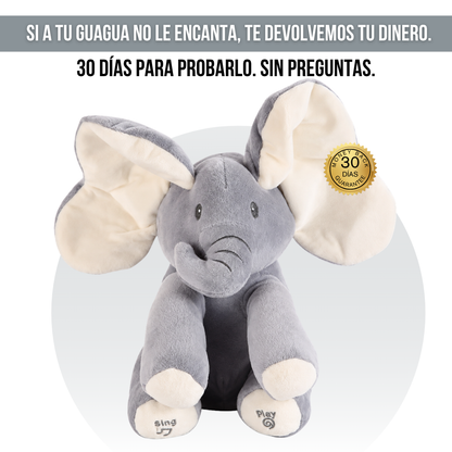 HERMOSO ELEFANTE DE PELUCHE MUSICAL | FANTIA™