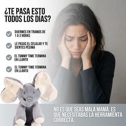 HERMOSO ELEFANTE DE PELUCHE MUSICAL | FANTIA™