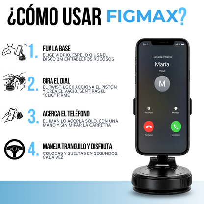 2x1 SOPORTE MAGNÉTICO PARA CELULAR | FIXMAG ™