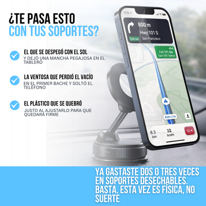 2x1 SOPORTE MAGNÉTICO PARA CELULAR | FIXMAG ™