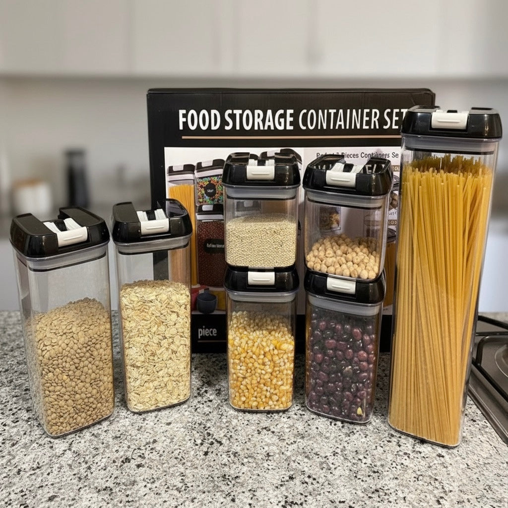 PACK 7 CONTENEDORES HERMÉTICOS | CONSERVO™