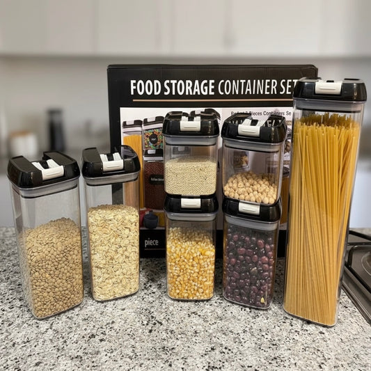 PACK 7 CONTENEDORES HERMÉTICOS | CONSERVO™