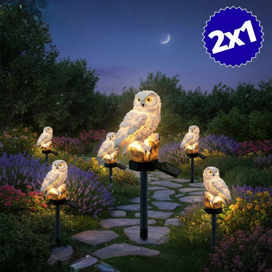 2x1 LUCES SOLARES TIPO BÚHO | LUMIBUHO ™