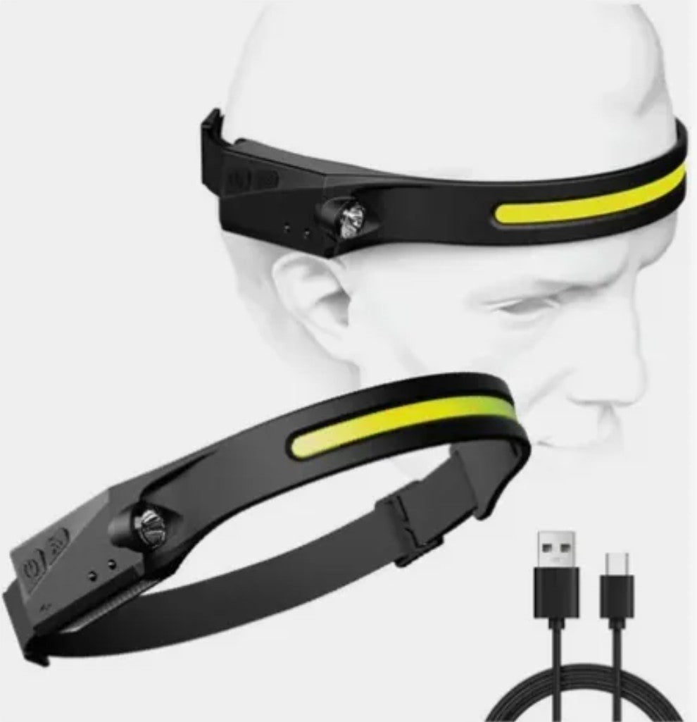 POTENTE LINTERNA PARA CABEZA | ILUMIA™