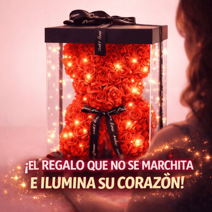 OSO HECHO DE FLORES - PERFECTO PARA SAN VALENTÍN | FLORY™