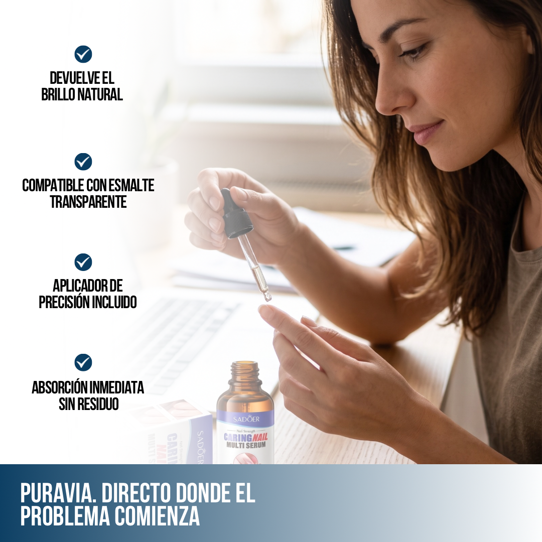 2x1 SÉRUM ANTIHONGOS PARA UÑAS PURAVIA™