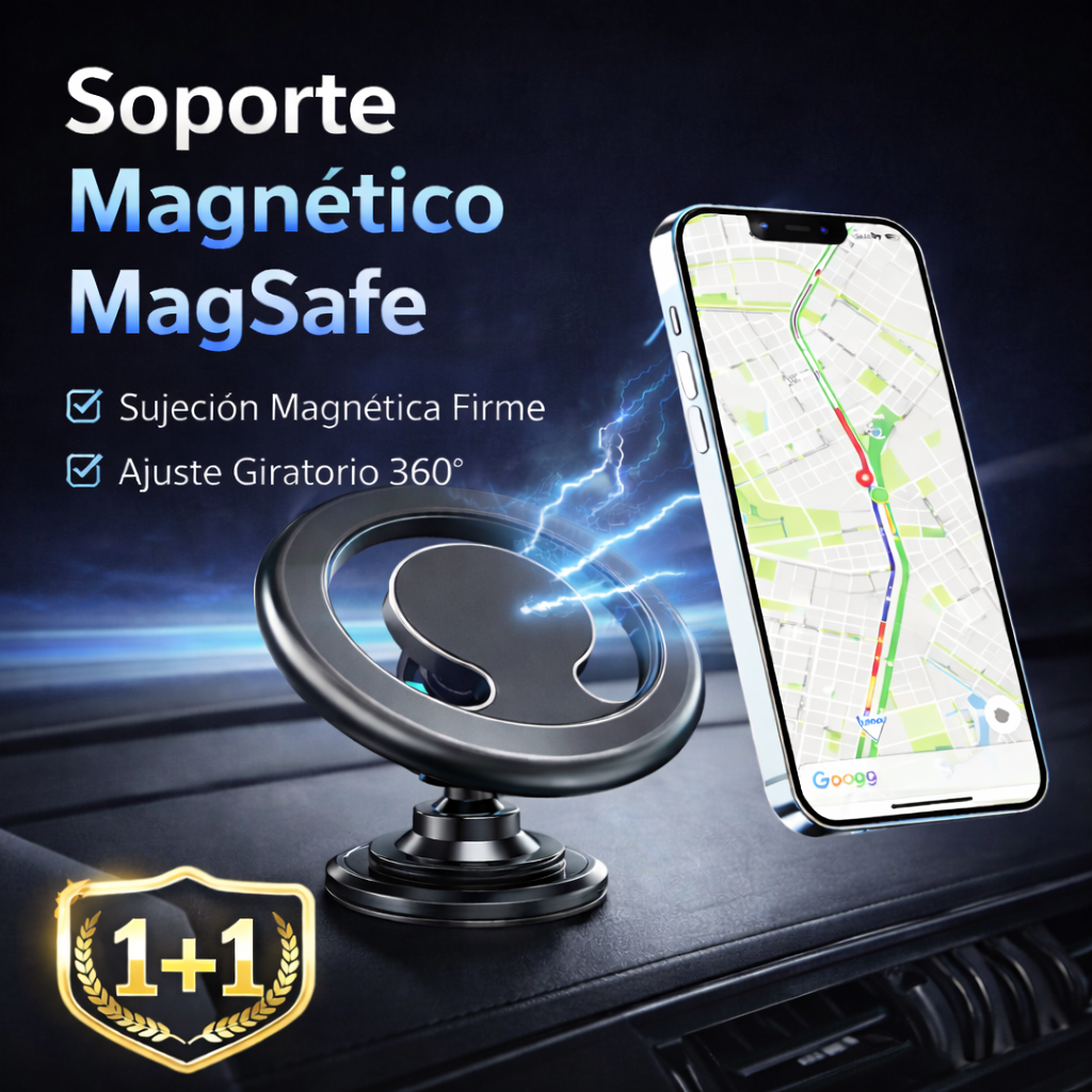 2X1 SOPORTE MAGNÉTICO PARA CELULAR | MAGNIX™
