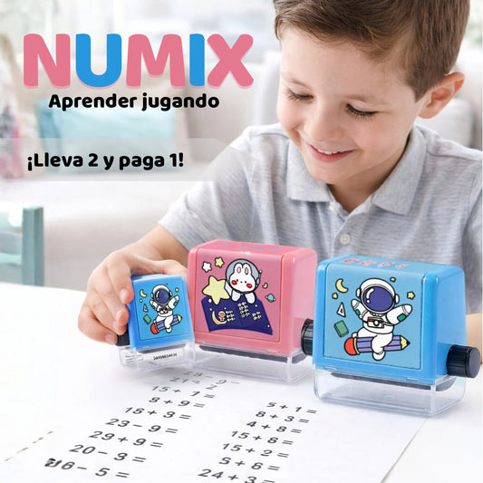 2X1 RODILLO PARA ENSEÑAR MATEMÁTICAS | NUMIX™