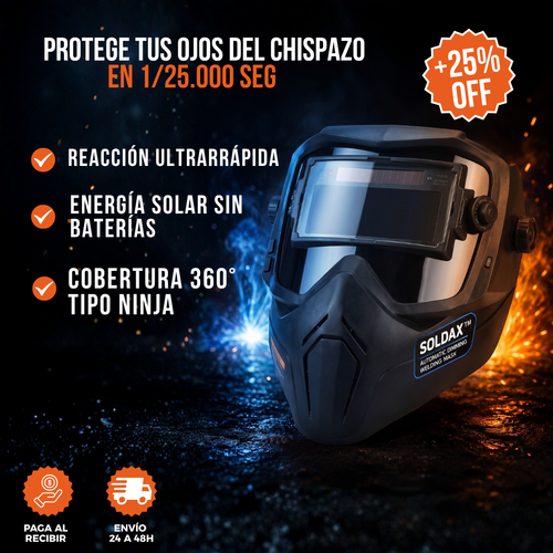 MÁSCARA PARA SOLDAR | SOLDAX™