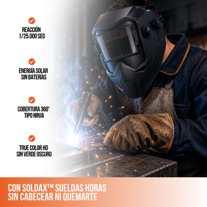 MÁSCARA PARA SOLDAR | SOLDAX™