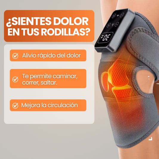 RODILLERA MASAJEADORA CON CALEFACCIÓN | ALIVEX™