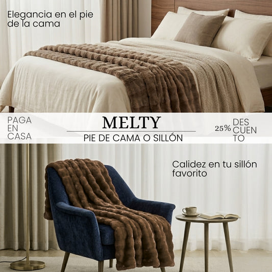 MANTAS PARA PIE DE CAMA O SILLÓN | MELTY™