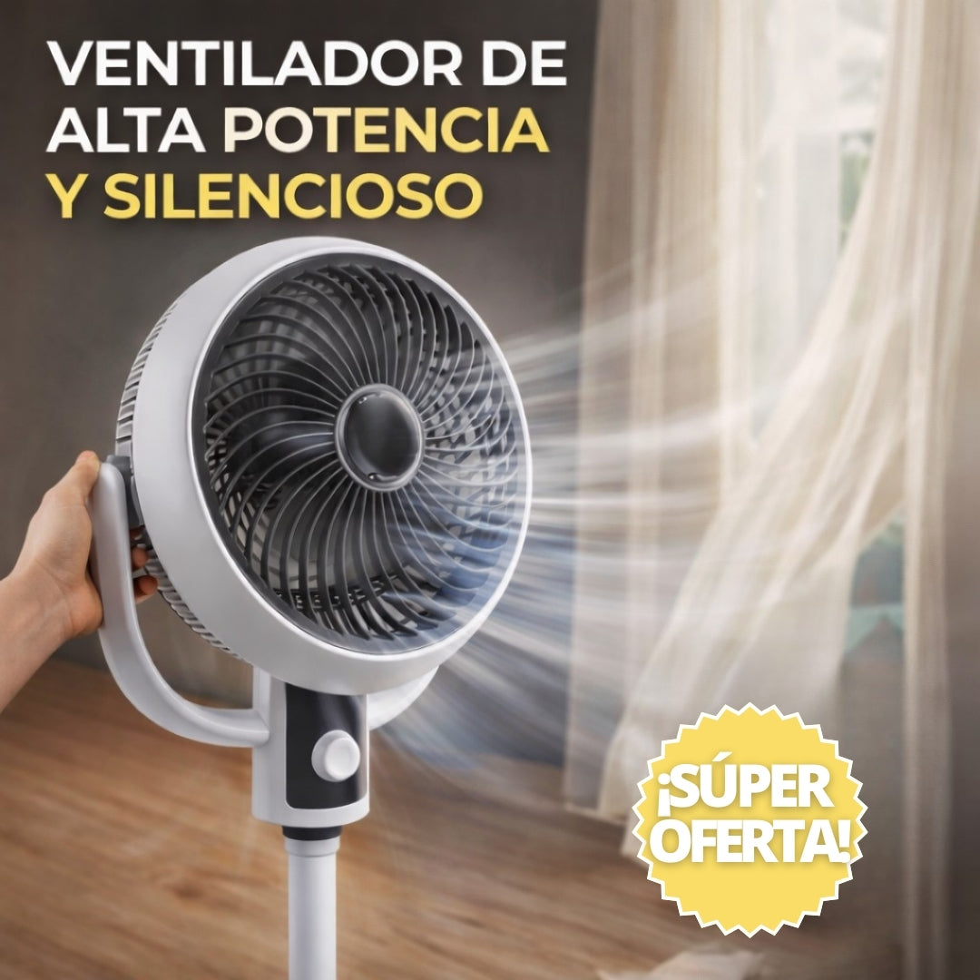 VENTILADOR DE ALTA POTENCIA Y SILENCIOSO | AERIX™