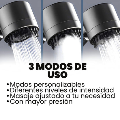 2 CABEZALES DE DUCHA ALTA POTENCIA + 4 FILTROS PURIFICANTE DE REGALO 🎁 | HIDROPRESS™