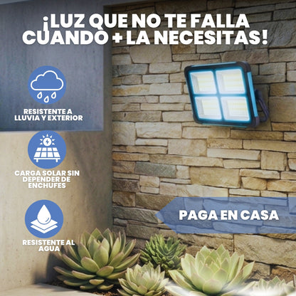 FOCO SOLAR LED 100W REGARGBLE| LUMIPRO™
