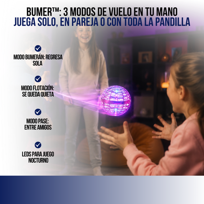 2x1 IMPRESIONANTE PELOTA VOLADORA BUMER™