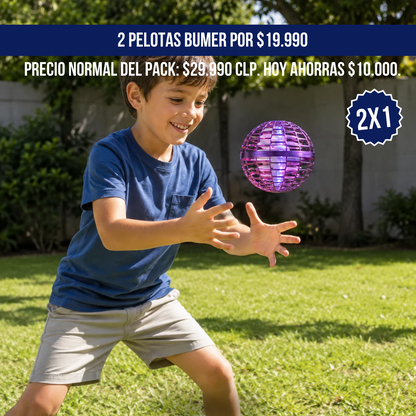 2x1 IMPRESIONANTE PELOTA VOLADORA BUMER™