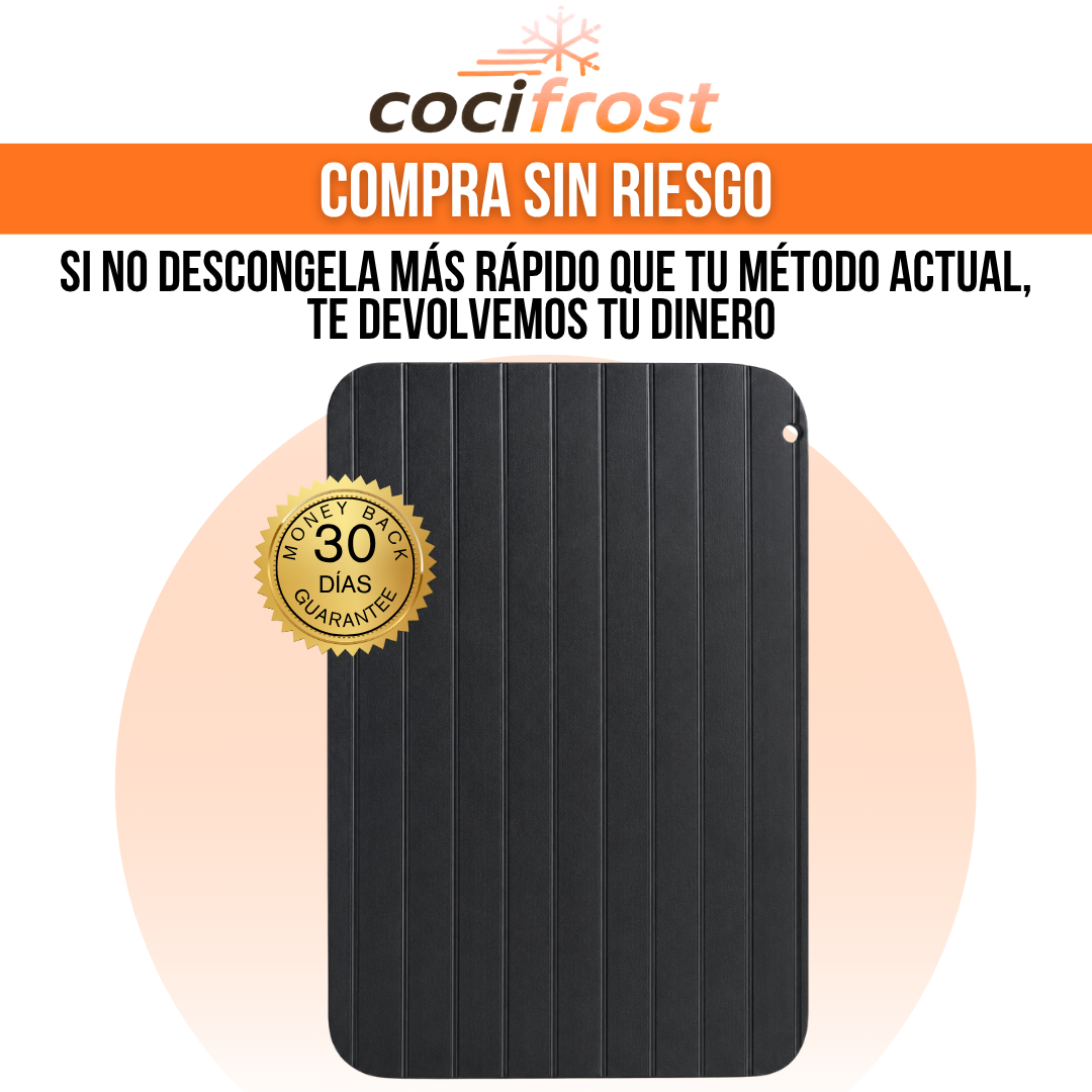 BANDEJA DESCONGELADORA DE ALIMENTOS RÁPIDA | COCIFROST™ + CUCHILLO MULTIFUNCIONAL DE REGALO🎁