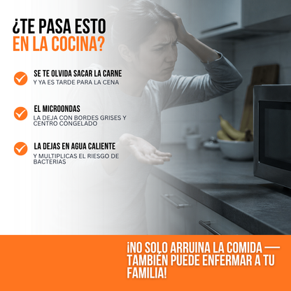 BANDEJA DESCONGELADORA DE ALIMENTOS RÁPIDA | COCIFROST™ + CUCHILLO MULTIFUNCIONAL DE REGALO🎁