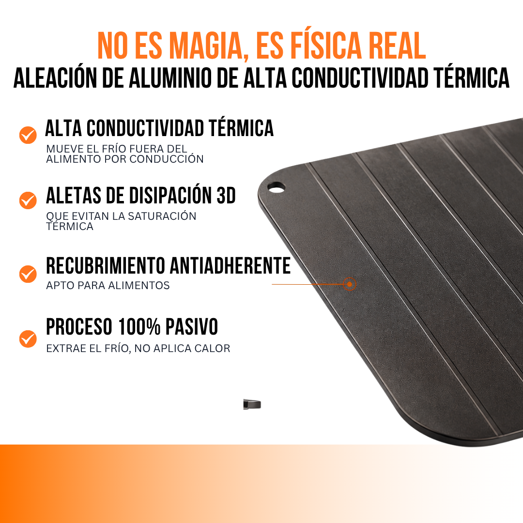 BANDEJA DESCONGELADORA DE ALIMENTOS RÁPIDA | COCIFROST™ + CUCHILLO MULTIFUNCIONAL DE REGALO🎁