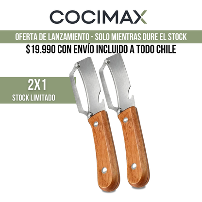 2X1 CUCHILLO PELADOR MULTIFUNCIONAL | COCIMAX™