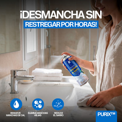 3X1 ESPUMA LIMPIA BAÑOS | PURIX™