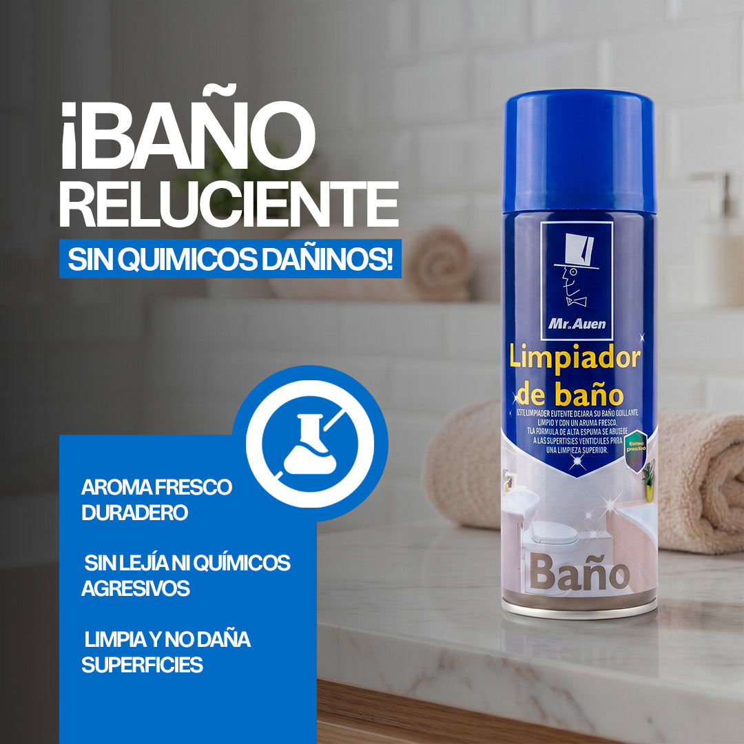 3X1 ESPUMA LIMPIA BAÑOS | PURIX™