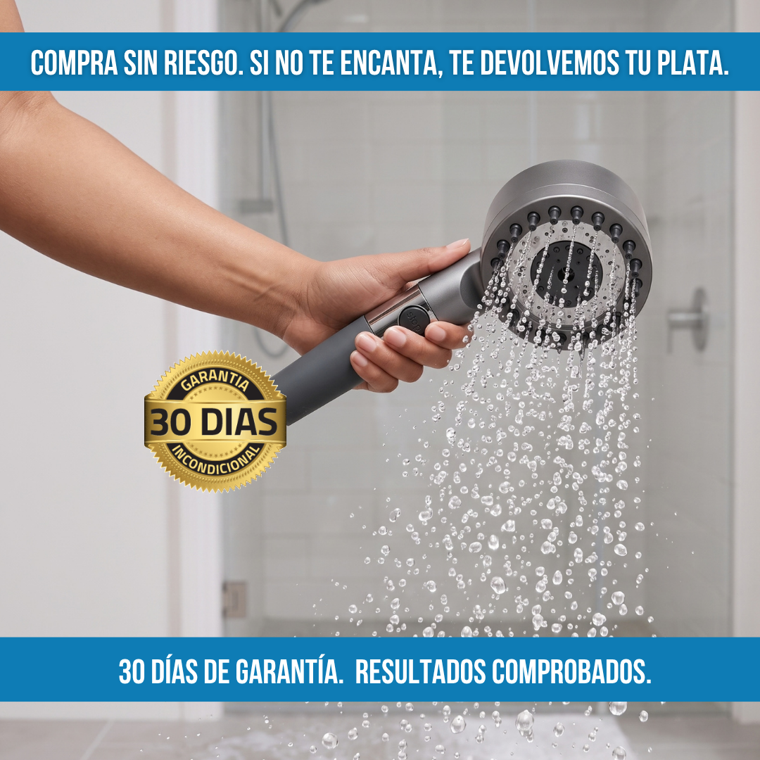 CABEZAL 4 EN 1 PARA DUCHAS (PAGA 1, LLEVA 2) + 2 FILTROS DE REGALO🎁 | HYDRA™