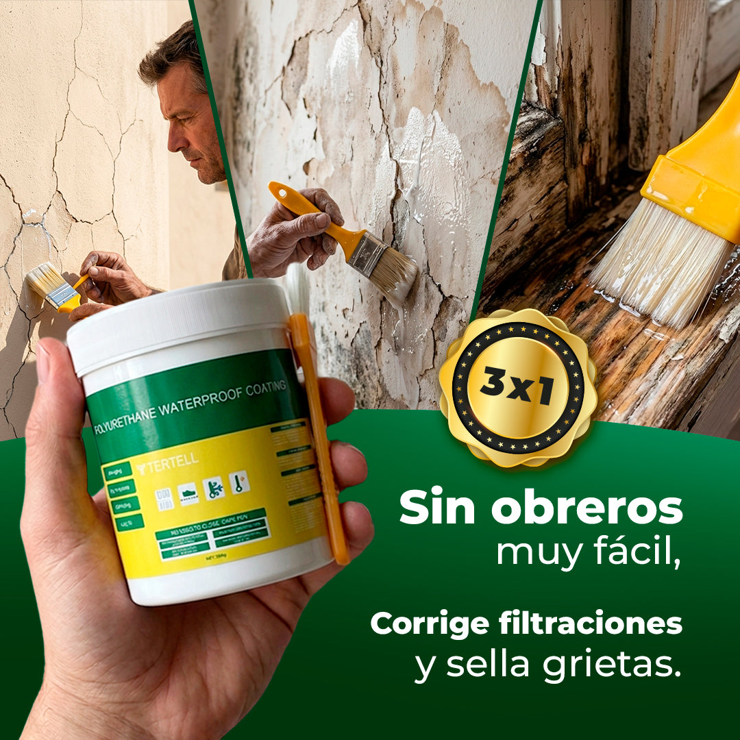 3X1 SELLADOR IMPERMEABLE TRANSPARENTE | CUBREX™