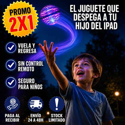 2x1 IMPRESIONANTE PELOTA VOLADORA BUMER™