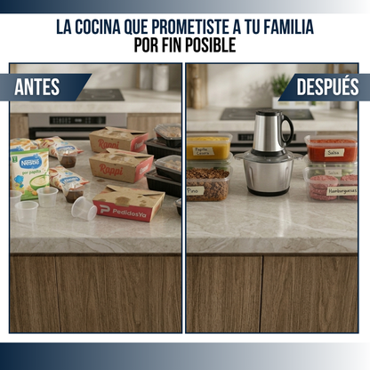 PROCESADOR MULTIFUNCIONAL DE ALIMENTOS | KITCHENIX™