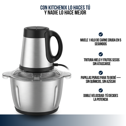 PROCESADOR MULTIFUNCIONAL DE ALIMENTOS | KITCHENIX™
