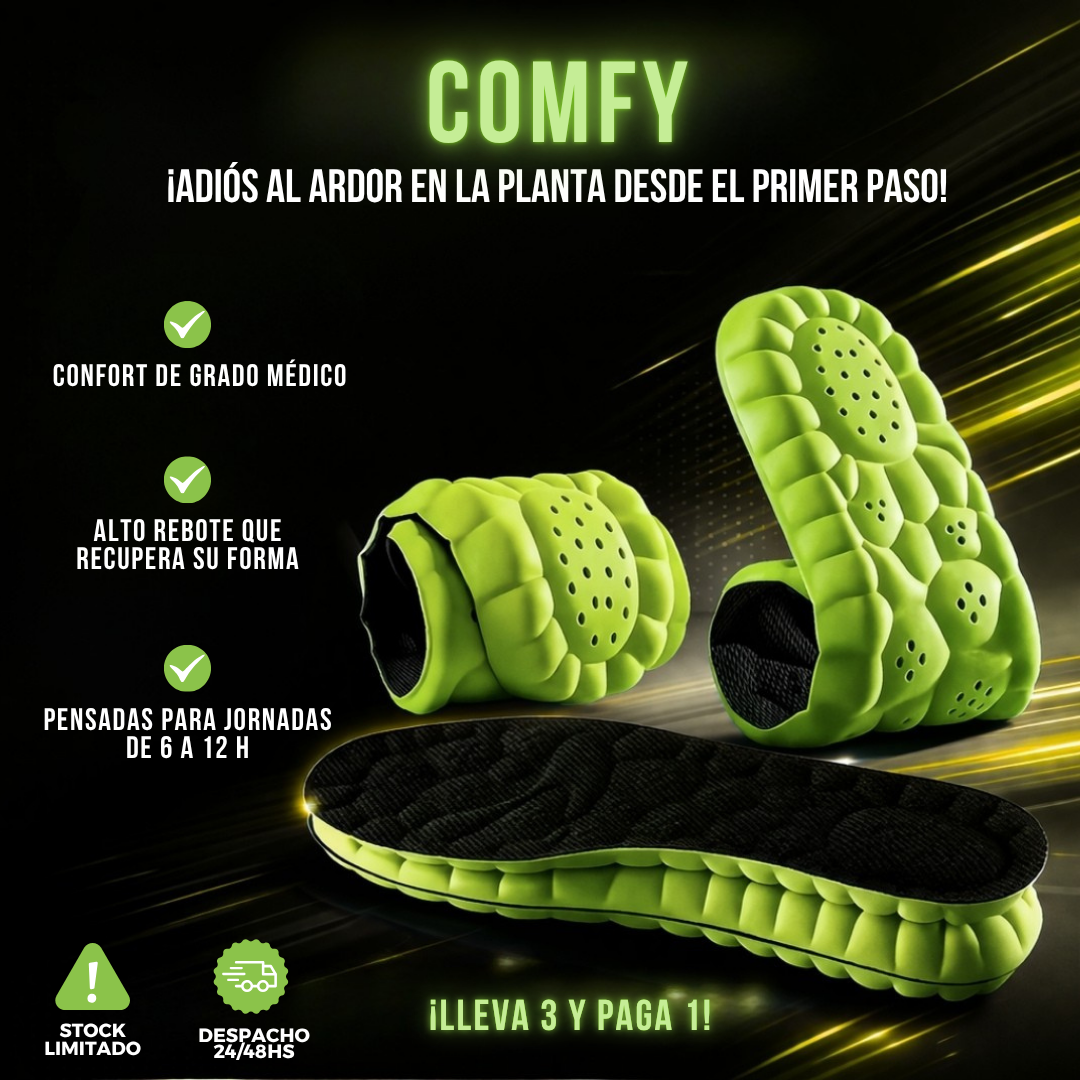 3x1 PLANTILLAS ORTOPÉDICAS | COMFY™
