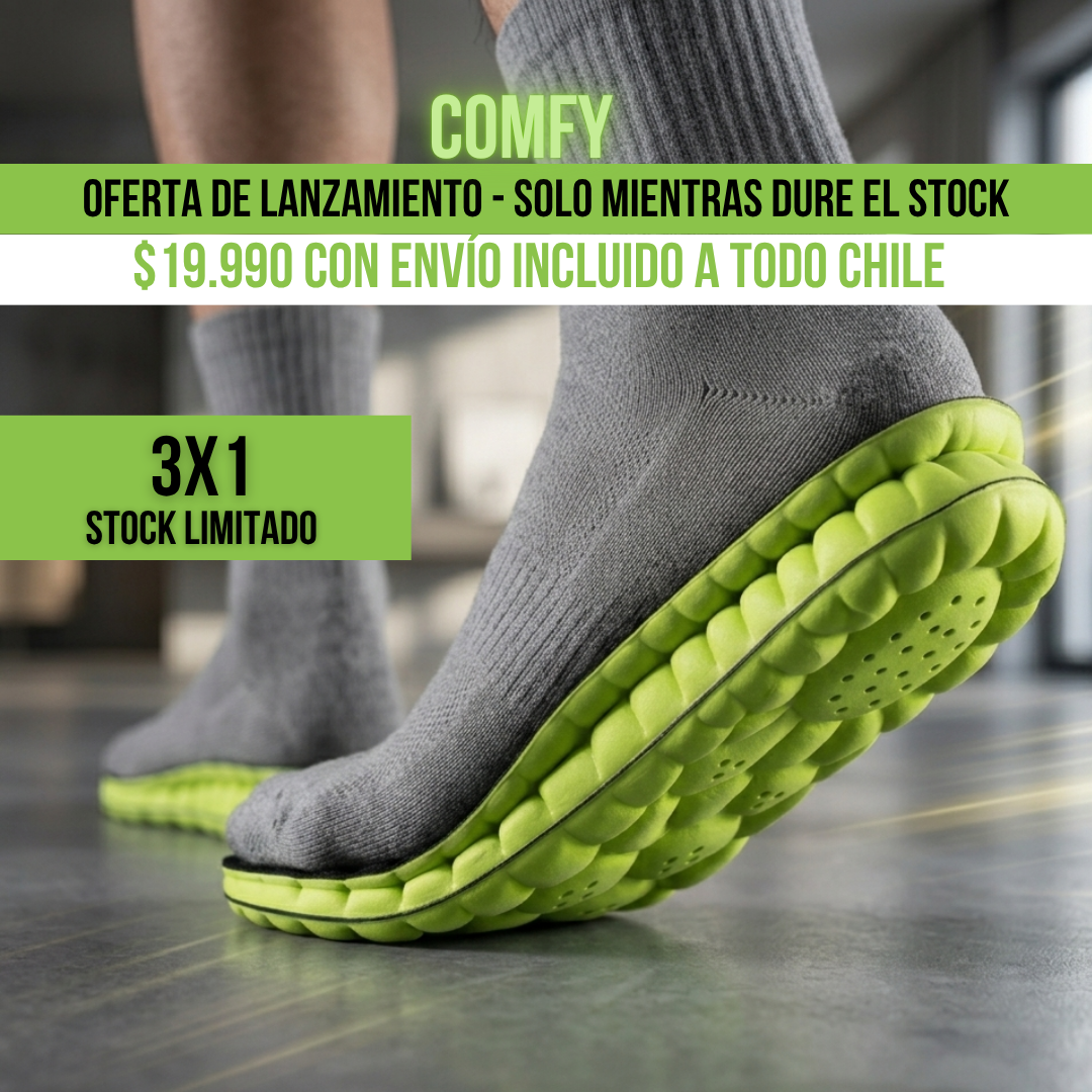 3x1 PLANTILLAS ORTOPÉDICAS | COMFY™