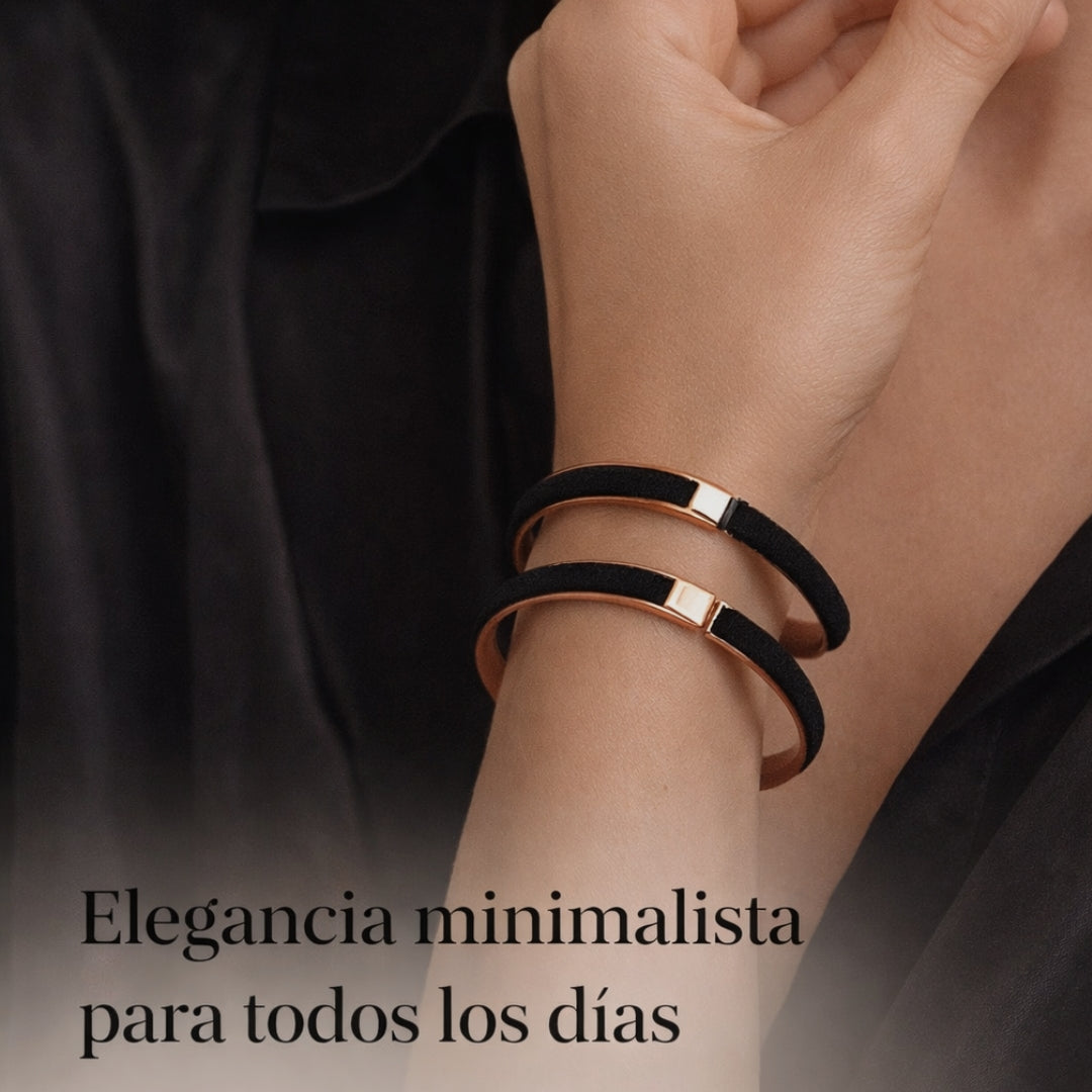 3x1 PULSERA ELEGANTE CON SOPORTE PARA COLETAS | LUNETTA™