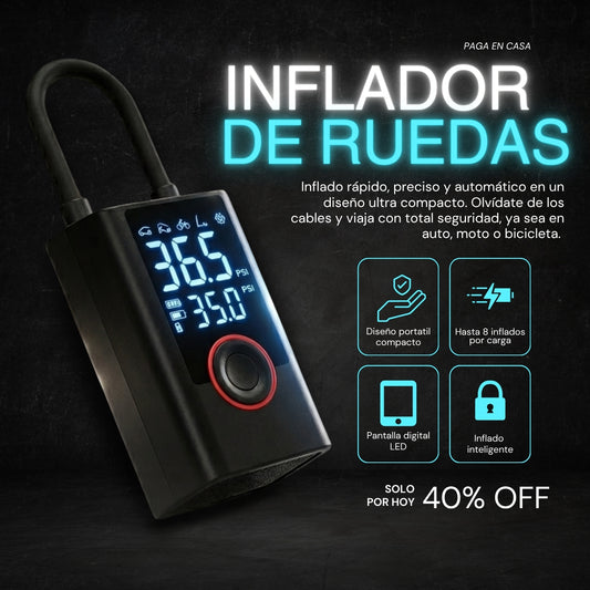 INFLADOR PORTÁTIL DIGITAL | INFLIX™