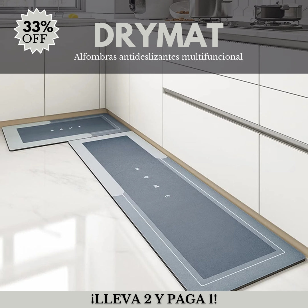 2x1 ALFOMBRAS ULTRAS ABSORBENTES ANTIDESLIZANTES PARA COCINA | DRYMAT™