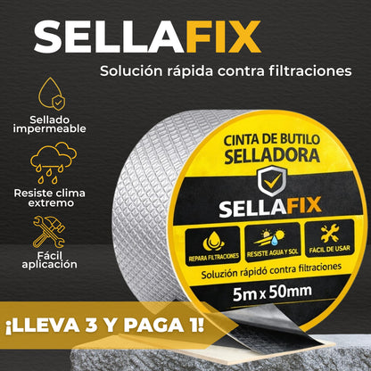 3x1 CINTA ADHESIVA DE BUTILO | SELLAFIX™