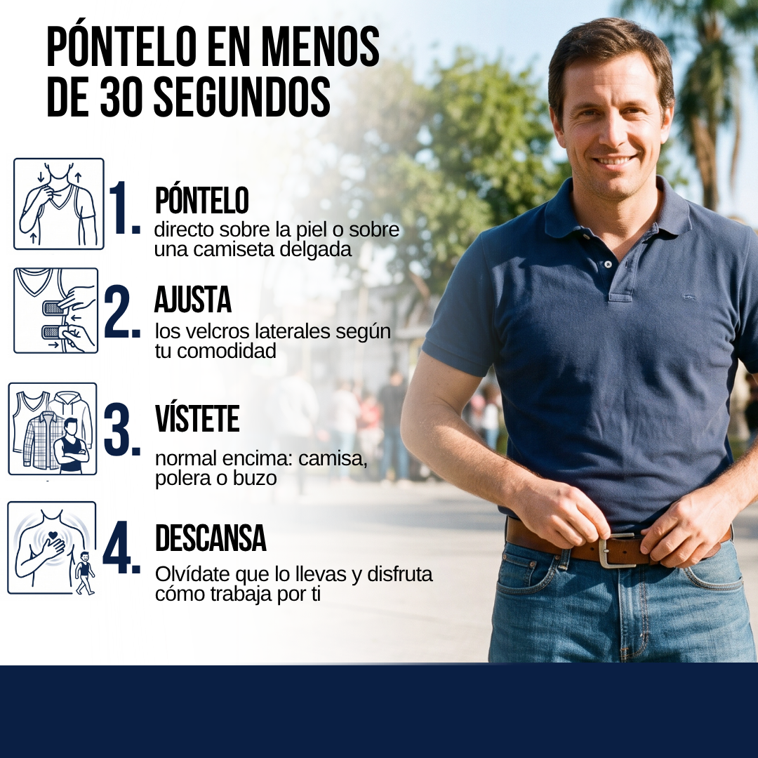 REDUXA™: EL CHALECO QUE TONIFICA LA FIGURA