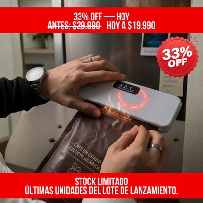 SELLADOR DE BOLSAS AL VACÍO CON CUCHILLA ABRIDORA | SELLIX™