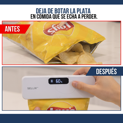 SELLADOR DE BOLSAS AL VACÍO CON CUCHILLA ABRIDORA | SELLIX™