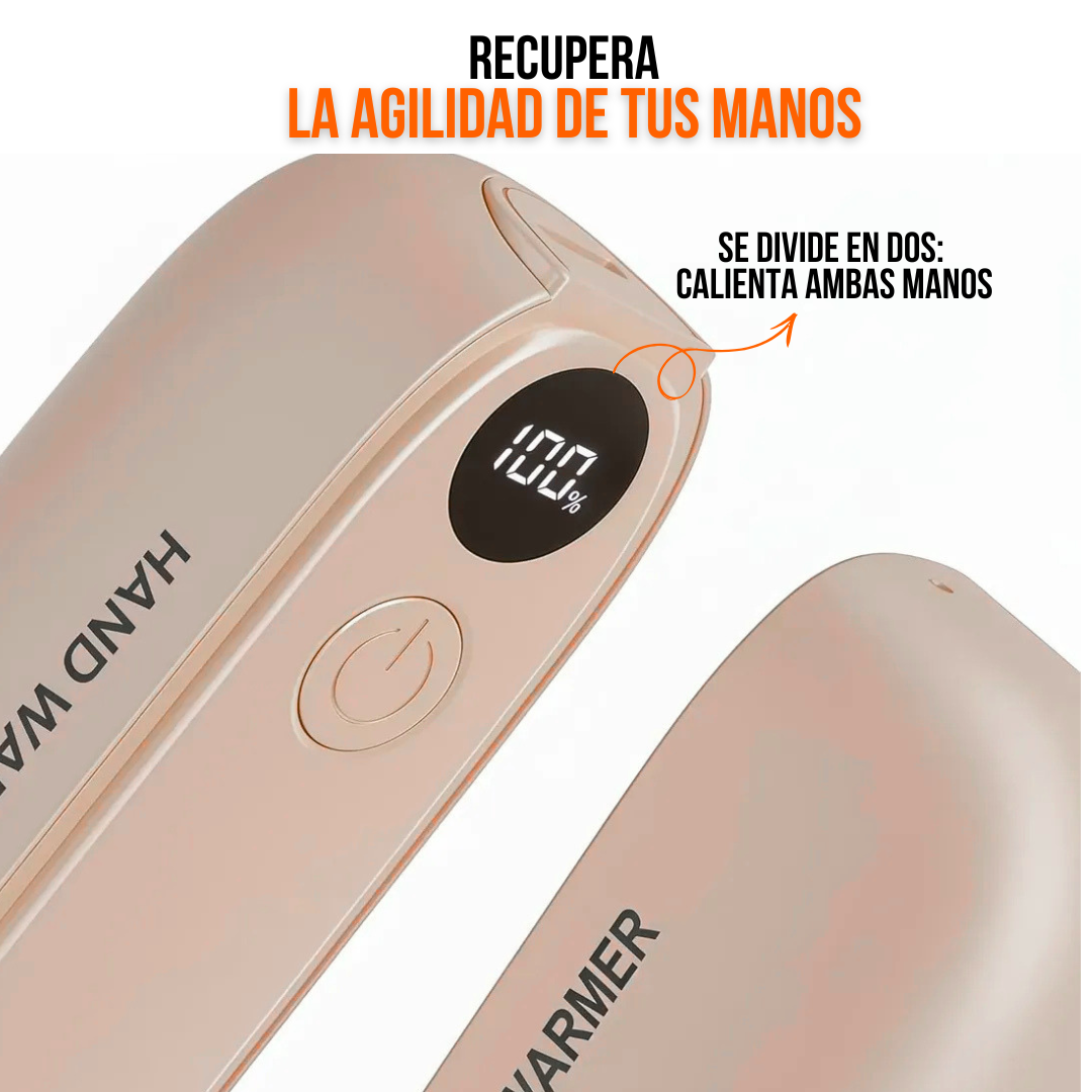 CALENTADOR DE MANOS RECARGABLE PARA INVIERNO | THERMOVA™