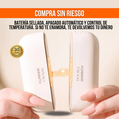 CALENTADOR DE MANOS RECARGABLE PARA INVIERNO | THERMOVA™